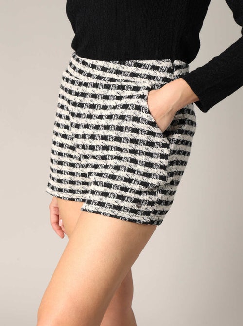 Short à carreaux
 'Deeluxe' - Kiabi