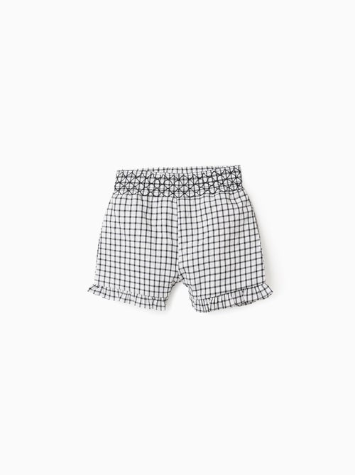 Short à Motif Vichy - Kiabi
