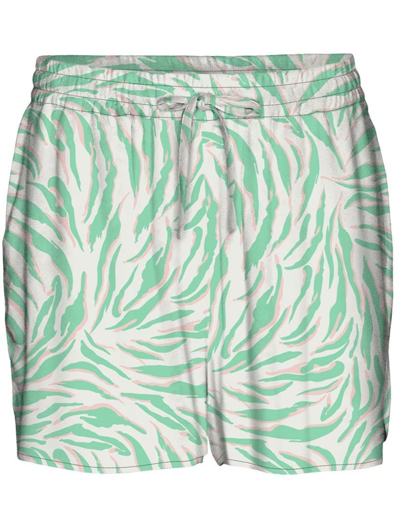 Short à motifs femme vero moda Vert - Kiabi
