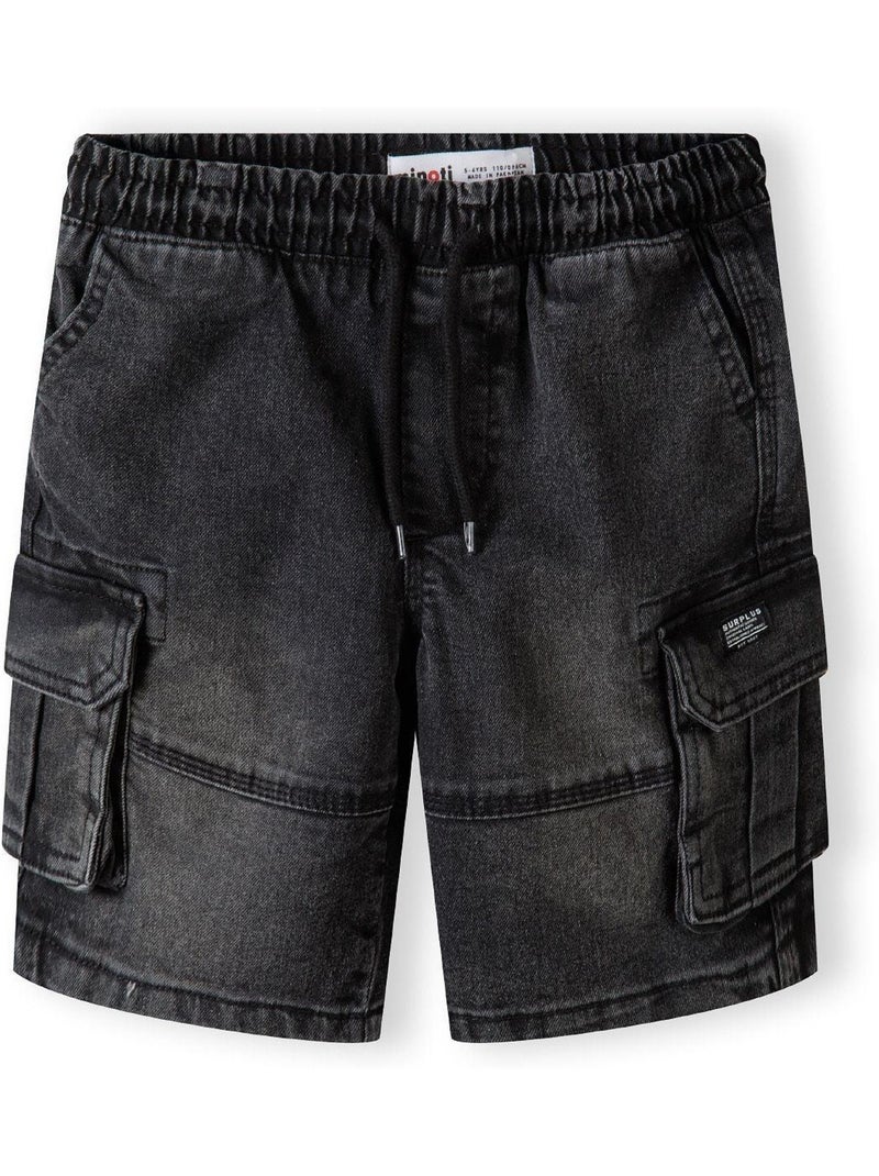 Short à poches - minoti Noir - Kiabi