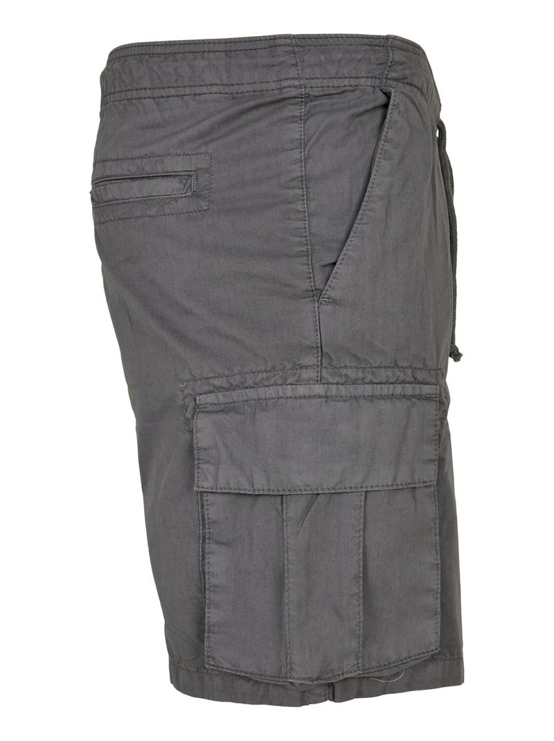 Short à poches - urban classics Gris foncé - Kiabi