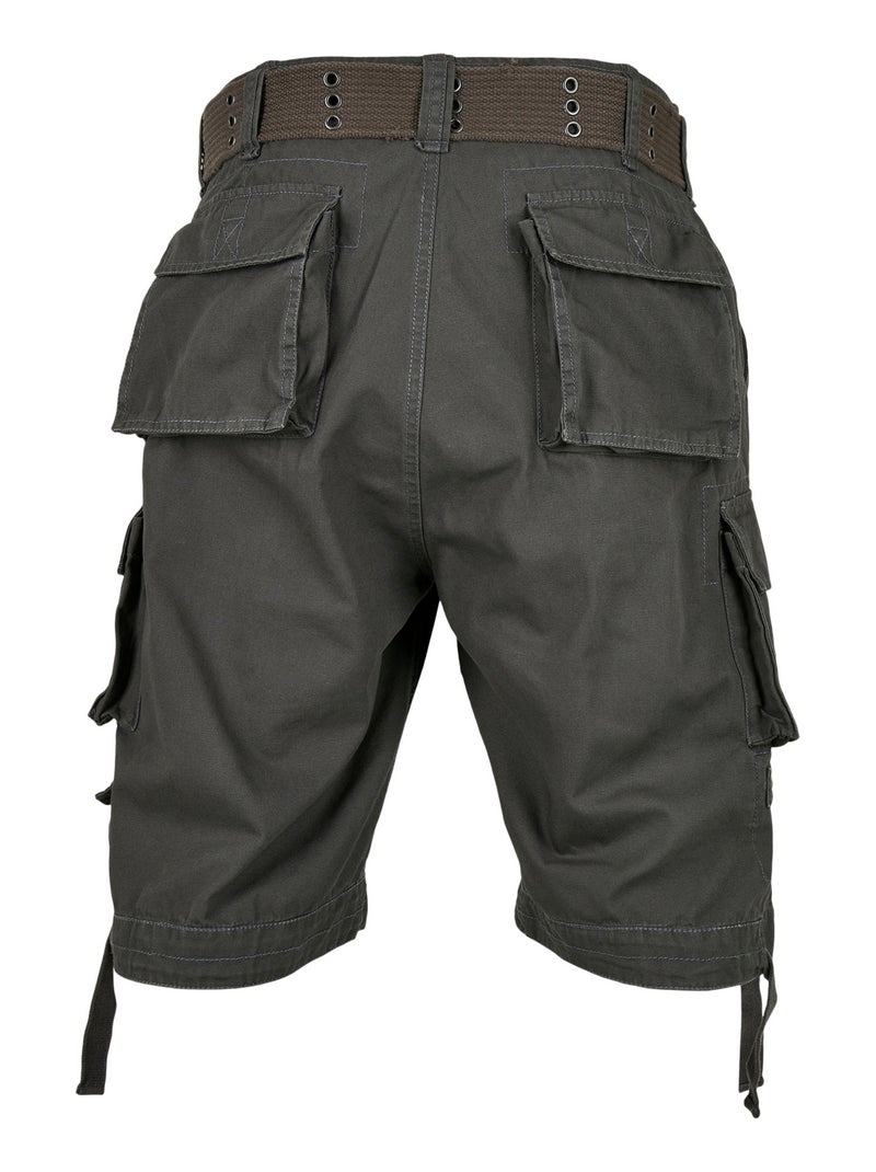 Short à poches savage - build your brand Gris Gris anthracite - Kiabi