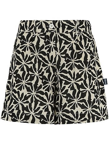 Short à taille élastiquée motif/style floral sabelle - regatta