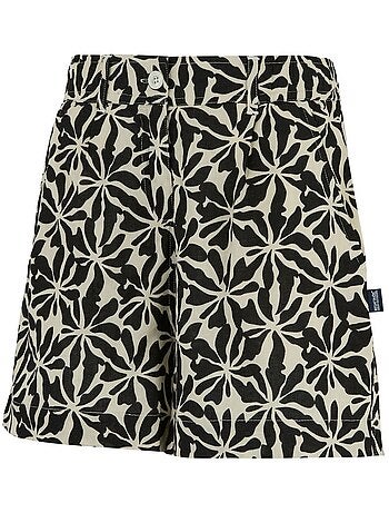 Short à taille élastiquée motif/style floral sabelle - regatta