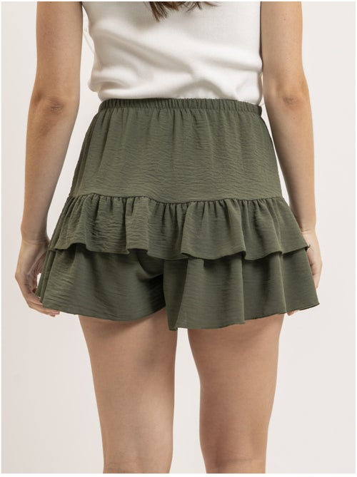 Short à volants effet jupe XEPINE - Kiabi