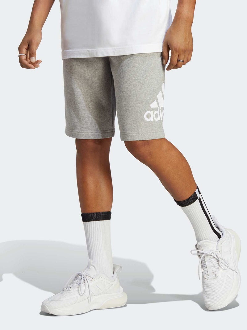 Short 'adidas' à logo Gris - Kiabi