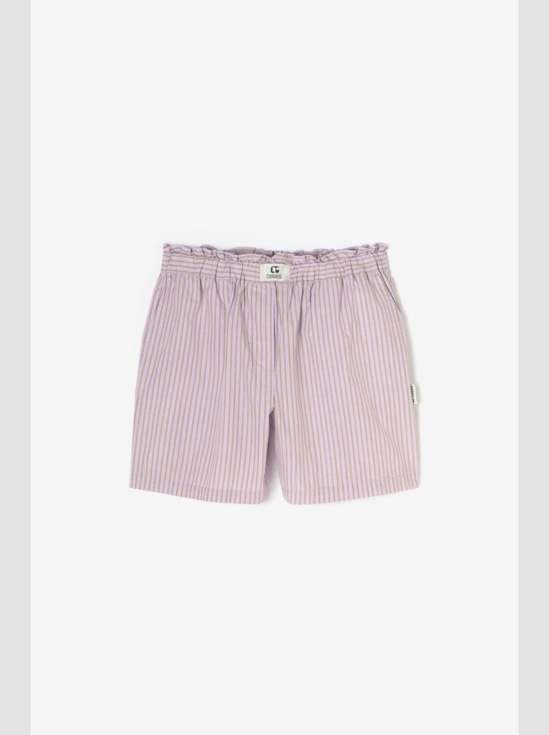 Short AGAPEGI 'Le Temps Des Cerises' Violet - Kiabi