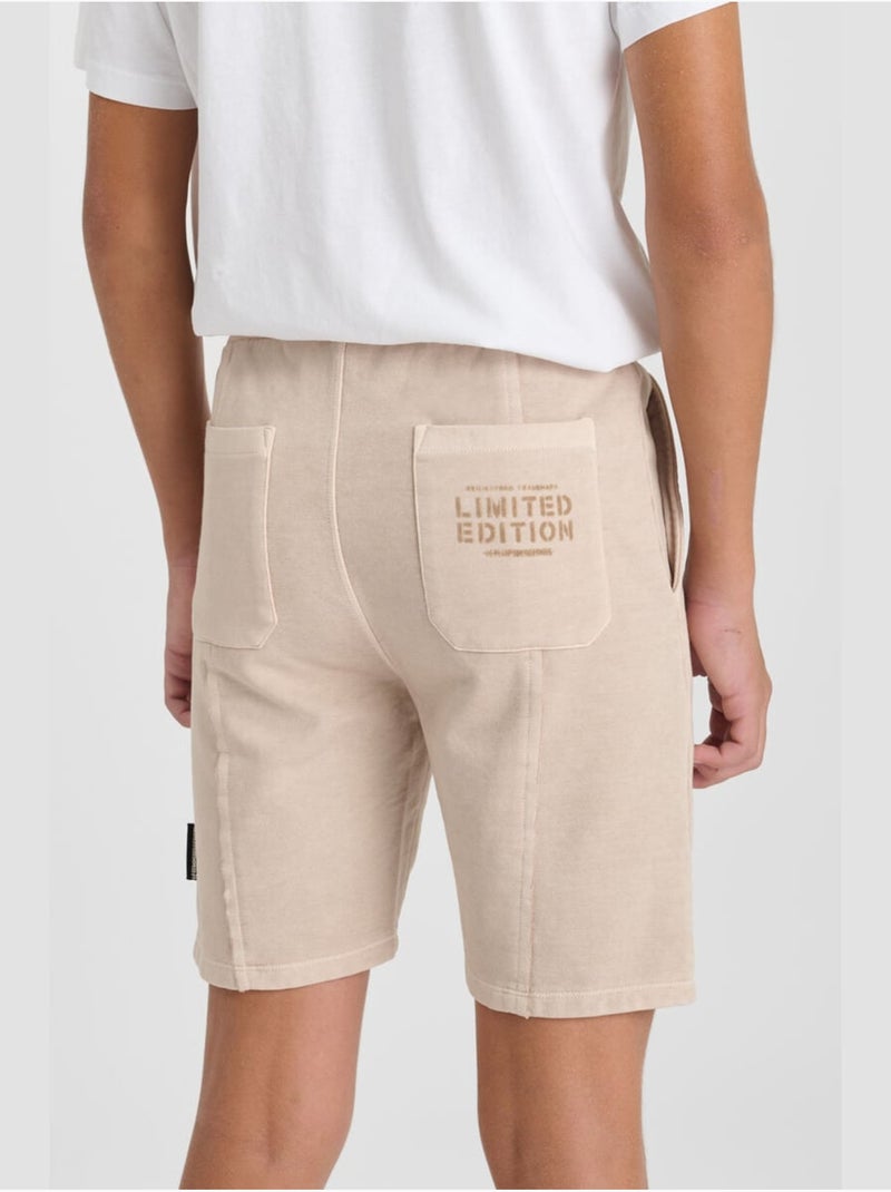 Short alvebo 'le temps des cerises' Beige - Kiabi