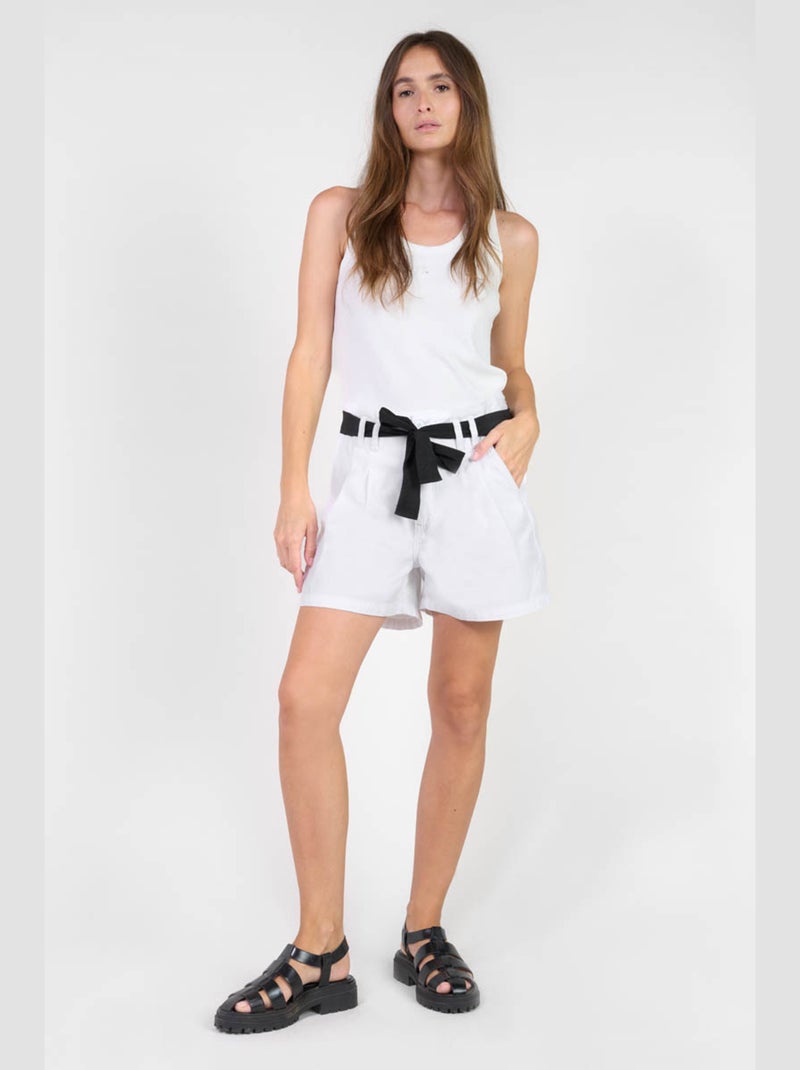 Short AMB 'Le Temps Des Cerises' Blanc - Kiabi
