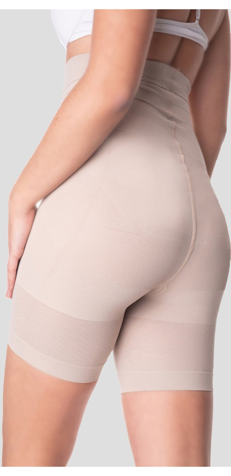 Short amincissant avec fibre Emana, Ella Beige - Kiabi