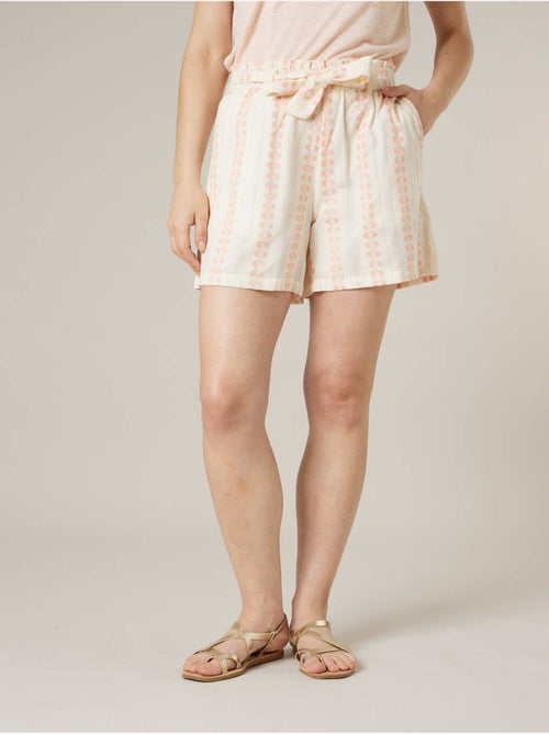 Short ample femme en 100% coton 'Deeluxe' - Kiabi