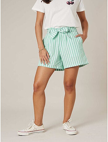Short ample femme en 100% coton 'Deeluxe'