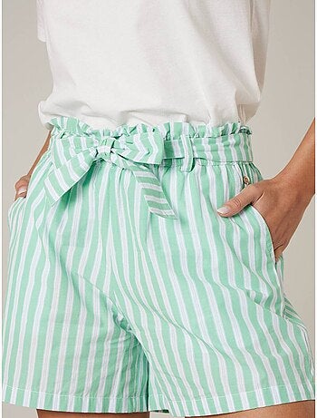 Short ample femme en 100% coton 'Deeluxe'