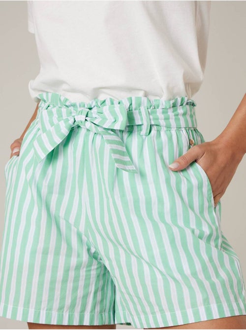 Short ample femme en 100% coton 'Deeluxe' - Kiabi