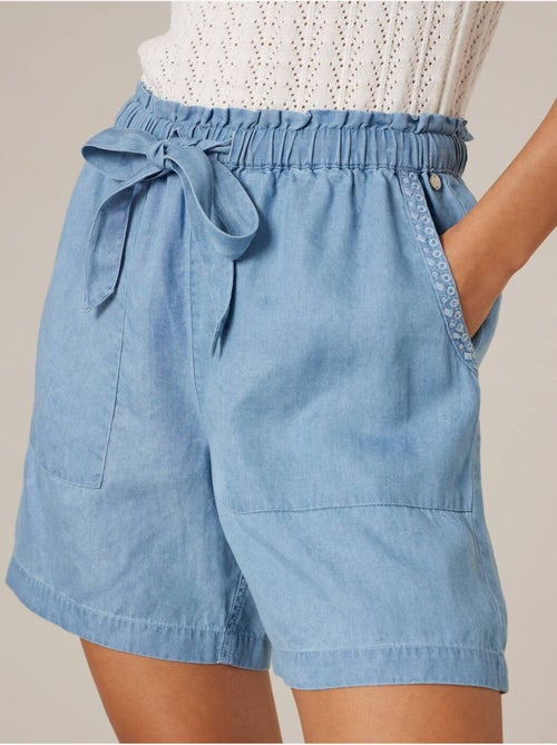 Short ample femme en lyocell 'Deeluxe' - Kiabi