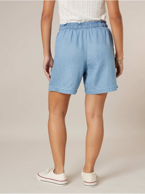 Short ample femme en lyocell 'Deeluxe' - Kiabi