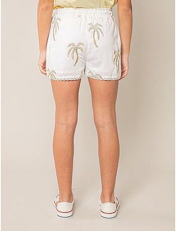 Short ample fille en lin 'Deeluxe'