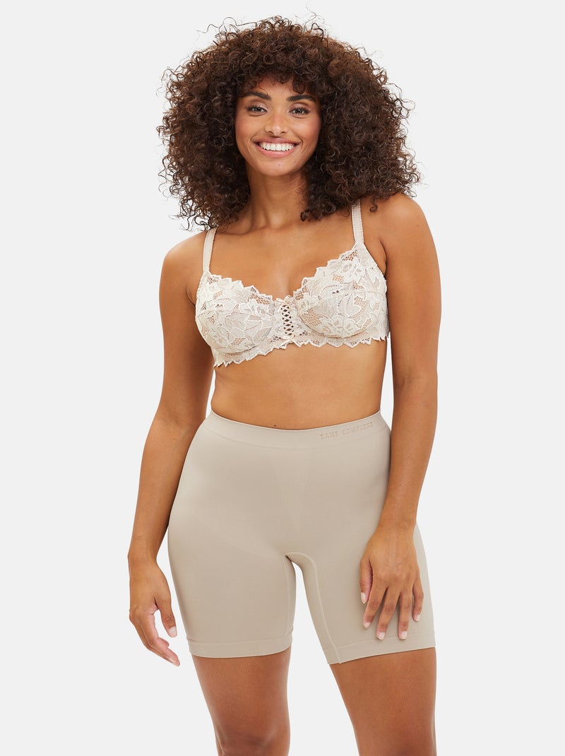 Short anti-frottement Slimmers Sans Complexe Beige - Kiabi
