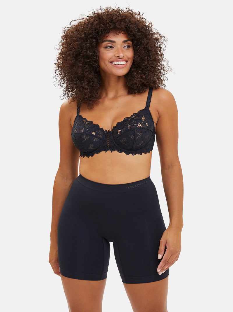 Short anti-frottement Slimmers Sans Complexe Noir - Kiabi