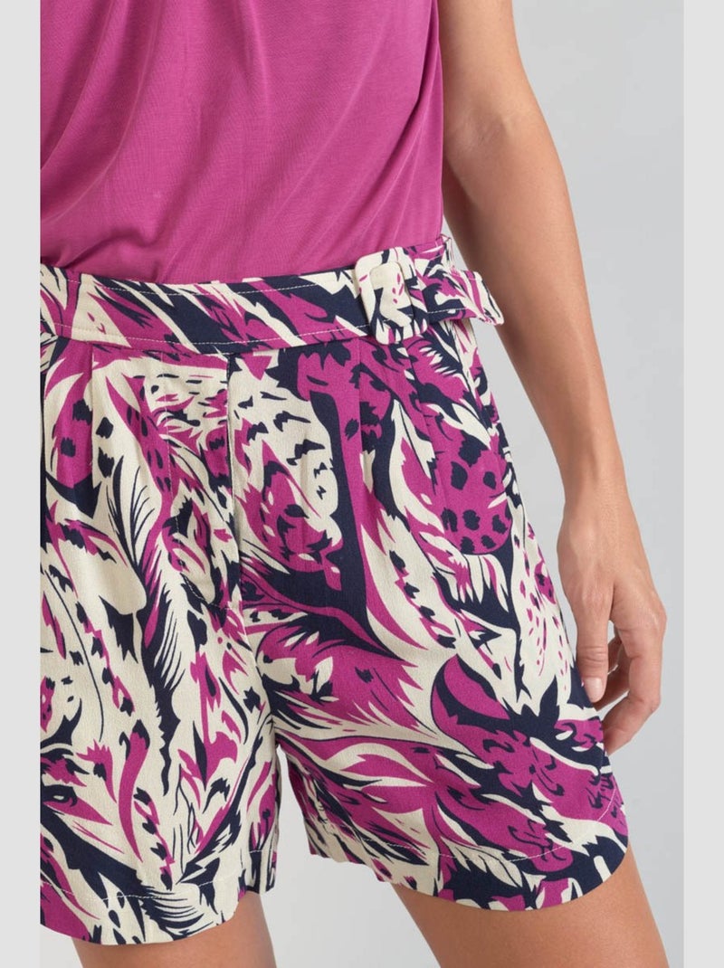 Short ARMELLE 'Le Temps Des Cerises' Rose - Kiabi