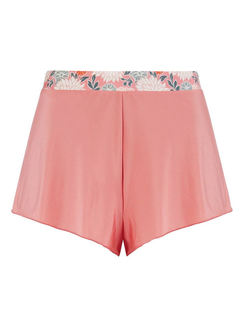 Short Aurélie Sans Complexe Blanc Rose - Kiabi