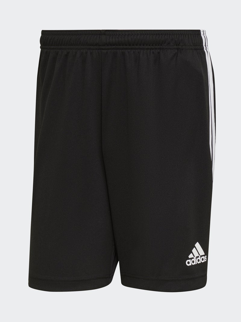 Short avec bandes contrastantes 'adidas' Noir - Kiabi