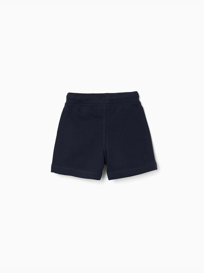 Short avec cordon de serrage Bleu foncé - Kiabi