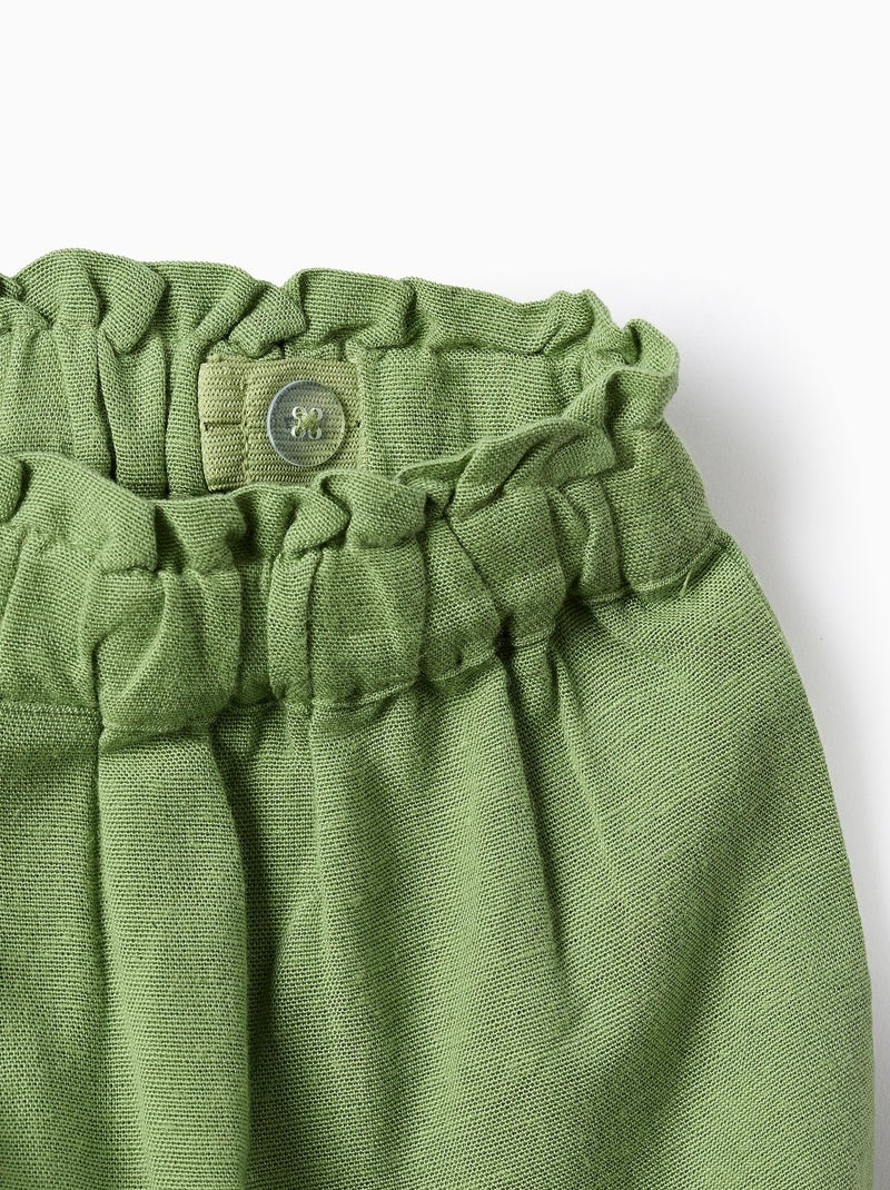 Short avec Nœud Vert clair - Kiabi