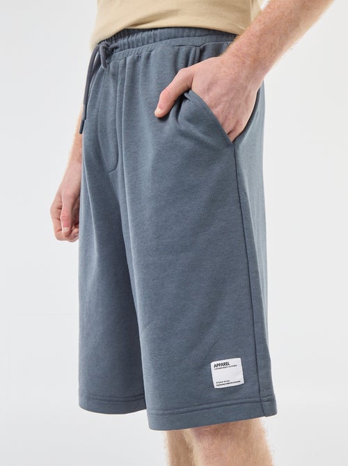 Short avec patch en coton uni - Kiabi Short avec patch en coton uni - Kiabi