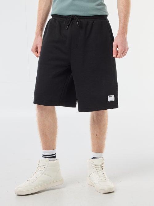 Short avec patch en coton uni - Kiabi Short avec patch en coton uni - Kiabi