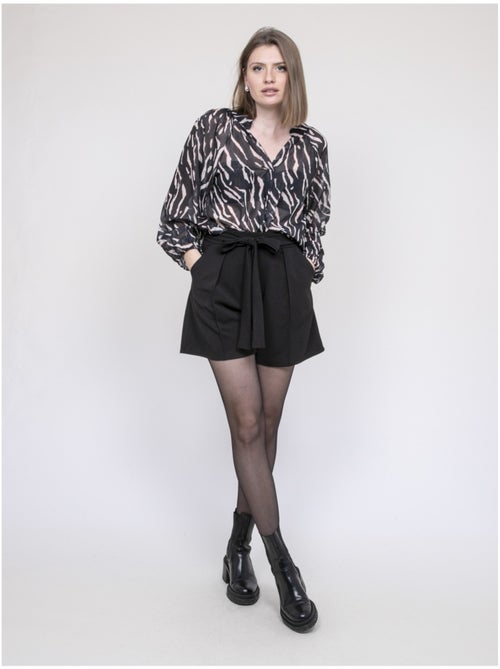 Short avec plis XIBELLE - Kiabi