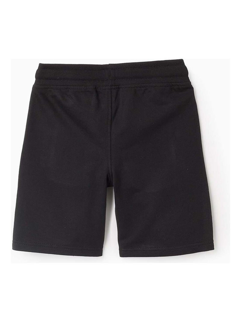 Short avec Poches à Fermeture Éclair Noir - Kiabi