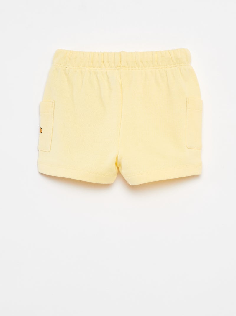 Short avec poches 'Disney' JAUNE - Kiabi