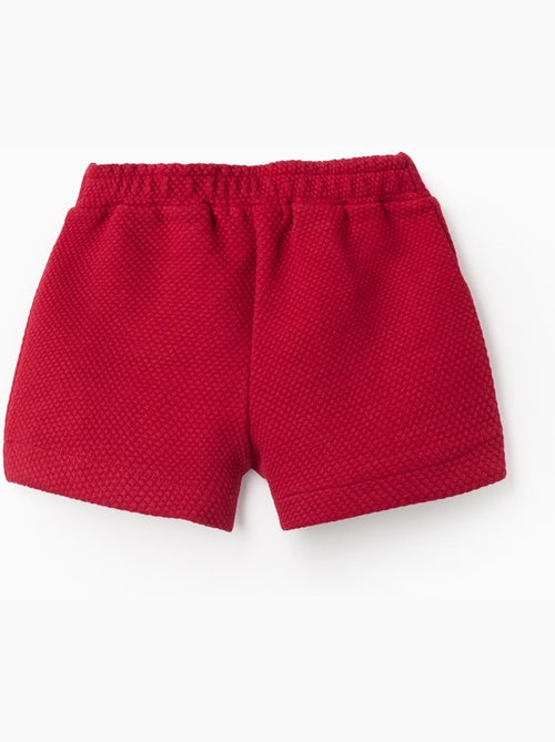 Short avec Texture et Noeud Décoratif - Kiabi