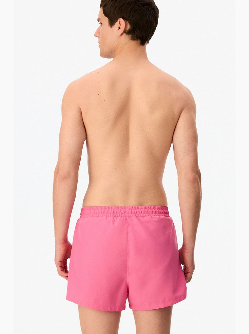 Short basique homme penti Rose fluo/Solinotes - Kiabi