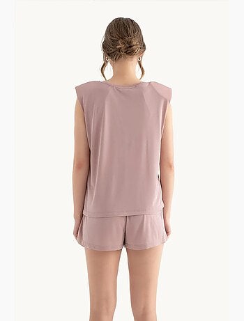 Short basique taille mi-haute avec cordon de serrage hiccup