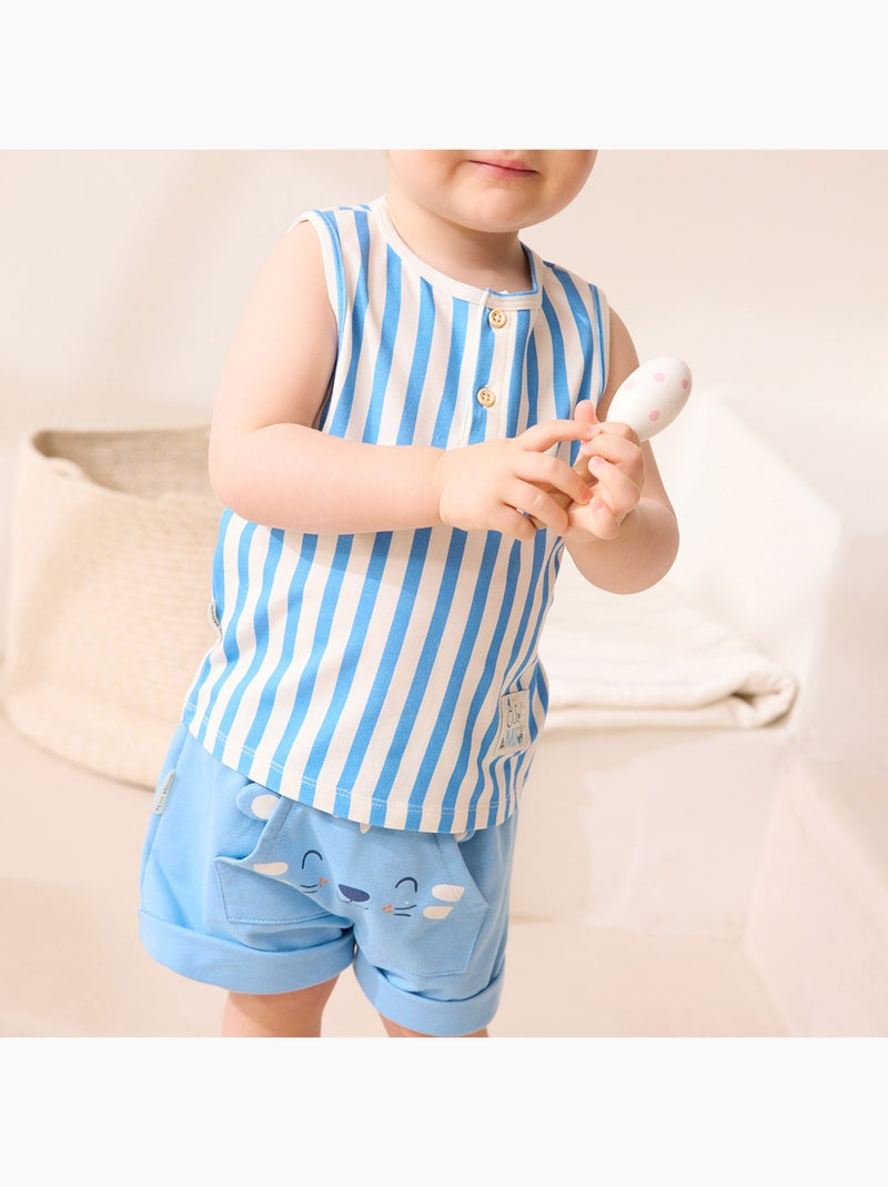 Short bébé Biscarosse Bleu - Kiabi