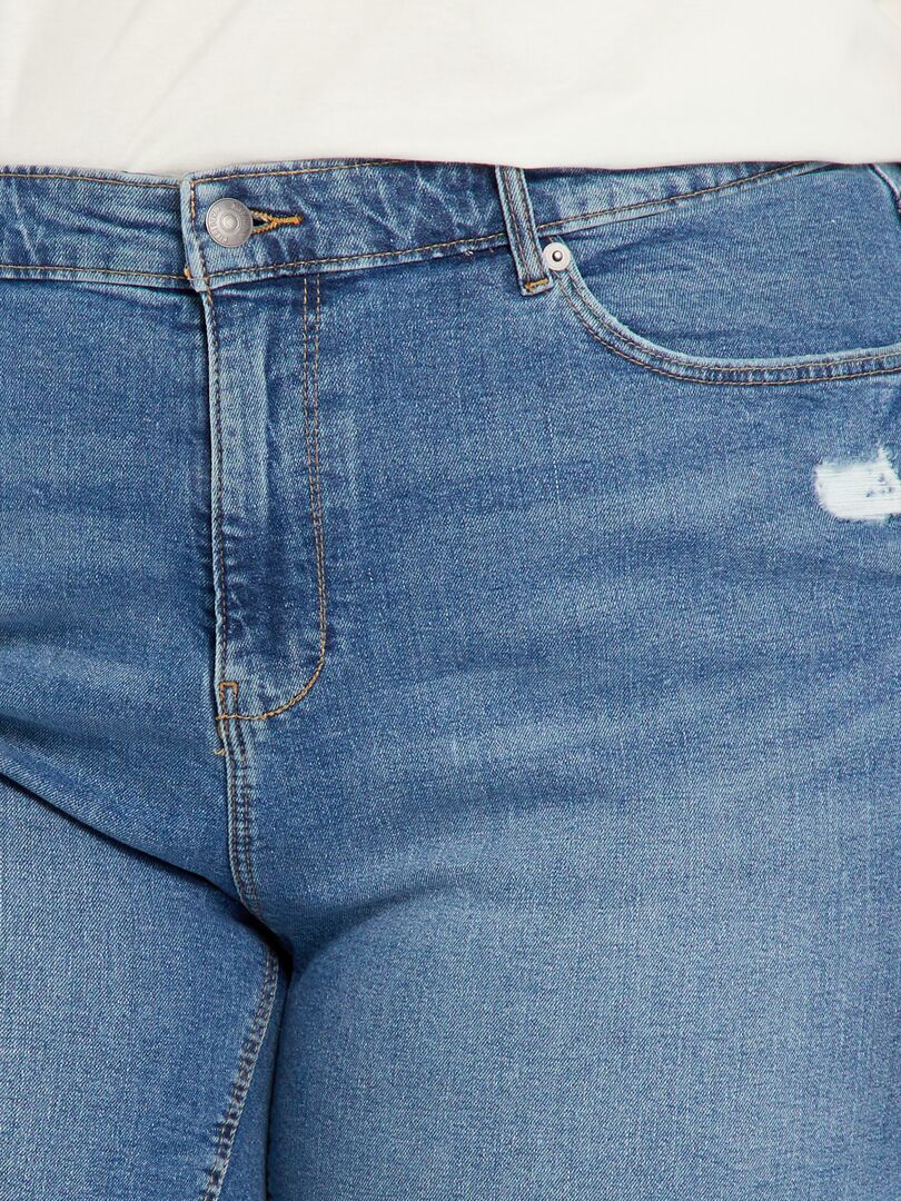 Short bermuda en jean - 5 poches Bleu - Kiabi
