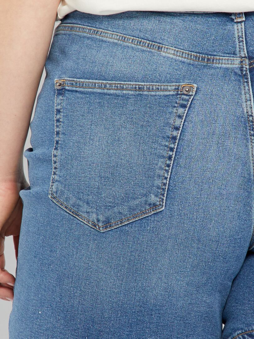 Short bermuda en jean - 5 poches Bleu - Kiabi