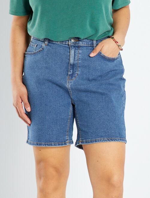 Short bermuda en jean - 5 poches - Kiabi