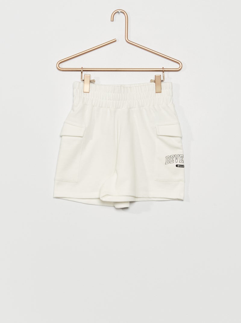 Short blanc 'Beverly Hills' blanc - Kiabi