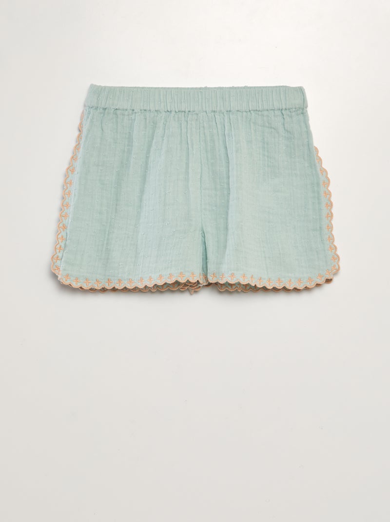Short bleu - Kiabi