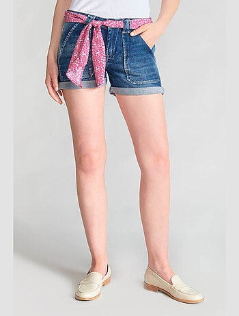 Short BLOOM en jeans 'Le Temps Des Cerises'