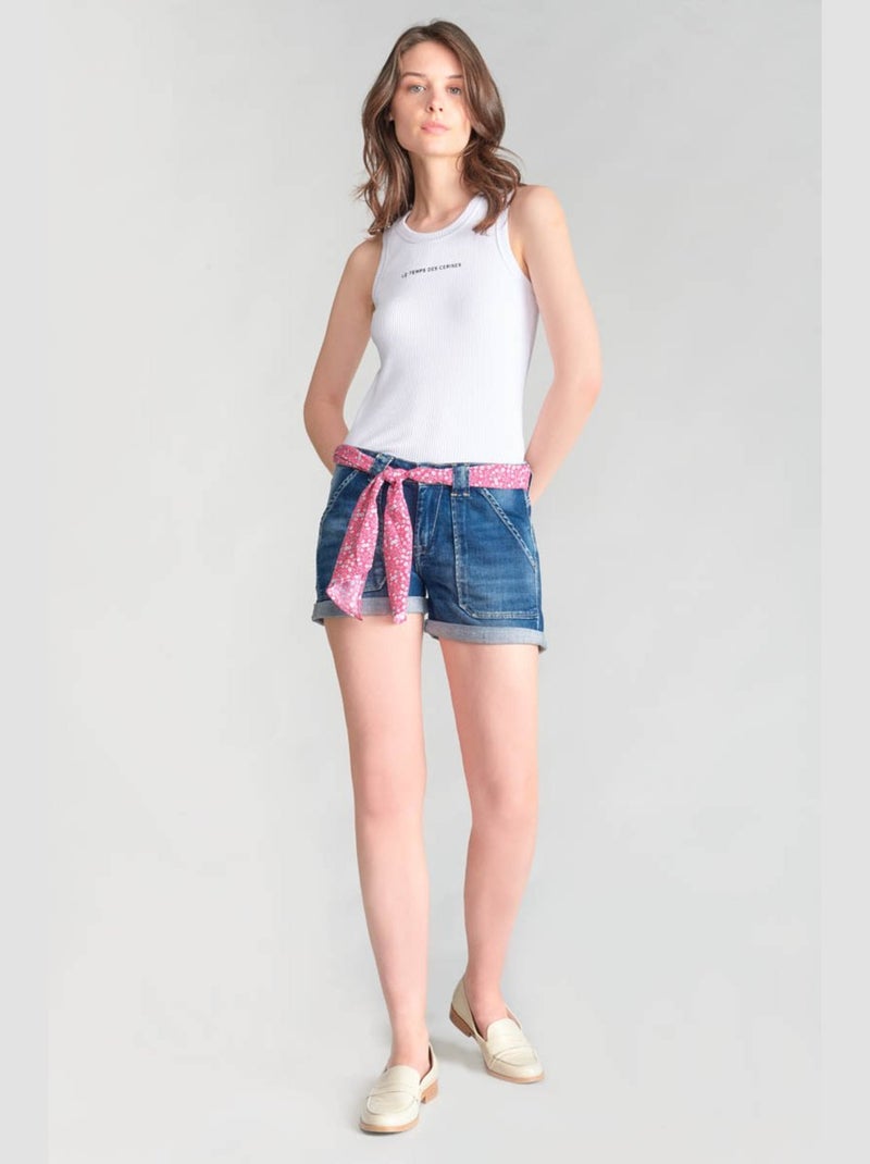 Short BLOOM en jeans 'Le Temps Des Cerises' Bleu - Kiabi