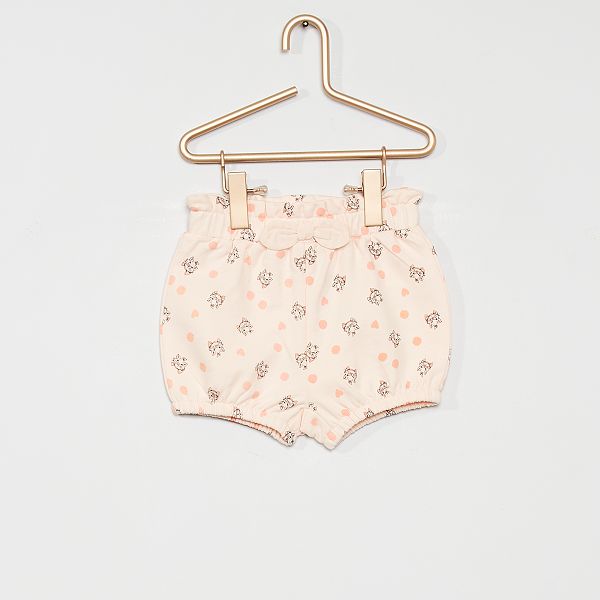 Short Bloomer Eco Concu Disney Bebe Fille Rose Kiabi 5 60