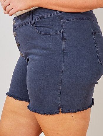 Short boutonné en denim - Kiabi