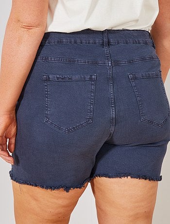 Short boutonné en denim - Kiabi