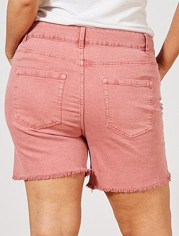 Short boutonné en denim - Kiabi