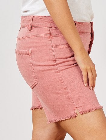 Short boutonné en denim - Kiabi