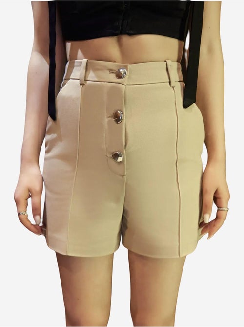 Short boutonné taille haute - Kiabi Short boutonné taille haute - Kiabi